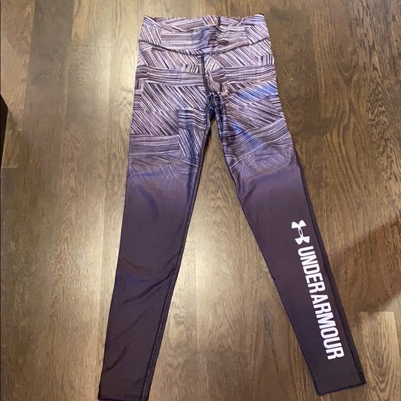 Under Armour Pants - Black and white UA workout leggings.